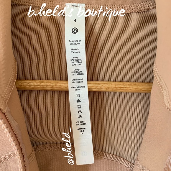 lululemon Define Jacket *Luon Pink Clay Brown Tan Neutral Size 4 Brand New NWT - Picture 7 of 12